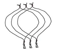 KONTONTY 3 Pezzi Cordino per Collana Intrecciato A Mano Regolabile Porta Pietra Vuota Gabbia di Cristallo Pendenti Supporto Accessori per Creazione Gioielli