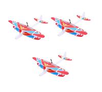 KONTONTY 3 Pezzi Giocattoli Alianti Bomboniere Per Aeroplani Aeroplano a Lancio Manuale Aerei Rc Per Giocattolo Dell'aeroplano Giocattoli Per All'aperto