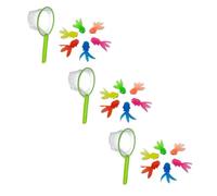 KONTONTY 3 set Giocattoli Acquatici Creativi per Tpr Morbido per Compleanno Sviluppo Della Conoscenza Dei Colori e Relazione Genitore Colore Casuale Colore Casuale