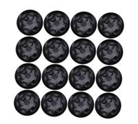 KONTONTY 30 Pezzi sottovasi d'Acqua per Piante per vasi vassoi di Fiori per Interni Vassoio per l'acqua del Vaso di Fiori Vaschette raccogligocce Black