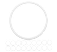 KONTONTY 30pezzi Anelli Di Plastica Per Sogni Cerchi Per Creazioni Artigianali e Macramè Materiali Per Hobby Creativi Per Ghirlande Floreali e Decorazioni Artigianali