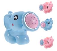 KONTONTY 4 Pezzi Giocattoli da Bagno per Annaffiatoi Colorati per Attività Acquatiche e Giochi per Bagnetto e Sabbiera per Sviluppo Motorio e Immaginativo Colore Casuale