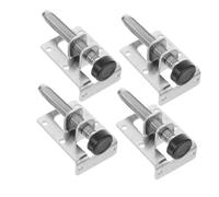 KONTONTY 4 Pezzi Piedini Regolabili per Mobili Heavy Duty Supporti Antiscivolo per Armadi e Banchi da Base Protettiva Antigraffio per Pavimenti Stabilizzatori Resistenti e Regolabili