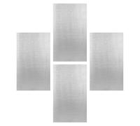 KONTONTY 4 Pezzi Tappetino Isolante Termico e Acustico per Pareti, Pannelli Fonoassorbenti Autoadesivi 50x30cm Spessore 10mm, Isolamento e Smorzamento Rumore per Uso Interno ed Esterno