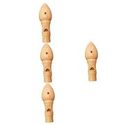 KONTONTY 4 Pz Richiamo Degli Uccelli Fischio Del Fischietto Fischietti Per Uccelli Per Adulti Fischio Interessante Strumento Educativo Precoce Giocattoli Musicali Da Bagno Di Legno