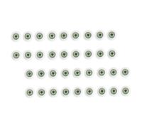 KONTONTY 40 Pezzi Occhi di Sicurezza in Plastica per Realistici Occhi Artigianali per Animali all Uncinetto e Pupazzi Fatti Mano Resistenti per Progetti DIY