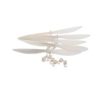 KONTONTY 5 Pezzi Eliche Di Ricambio Per Aeromodelli Rc Eliche Miniatura Scala Plastica Accessori Per Modellini Di Aeroplano Elicottero Elettrica Telecomando