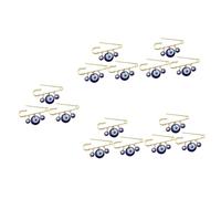KONTONTY 5 Set Spilla Occhio Con Ciondoli Pendenti Da Decorativi Per Abbigliamento Accessori Per Cerimonie E Speciali 3 Pezzi*5