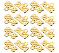 KONTONTY 50 Pezzi Ciondoli Antica per Creazioni Fai Da Te per Braccialetti Collane e Ciondoli Leggeri e Resistenti per Gioielli e Accessori