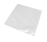 KONTONTY 50 Pezzi Custodie per Dischi in Vinile 10 Pollici in Cpp Trasparenti Protezione Resistente Buste Senza Chiusura per Facilità di Inserimento e Accesso