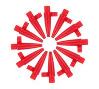 KONTONTY 50 Ugelli Ricambio per Pompa Gonfiabile in Plastica Resistente Accessori Pompa Aria per Palloni Design e Leggero per Facile e Trasporto