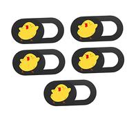 KONTONTY 5pezzi Copri Webcam Slide Blocker per Computer Portatile Tablet Cellulare Copertura Fotocamera Facile da Installare Nastro Adesivo Prevenzione Sguardi Indiscreti