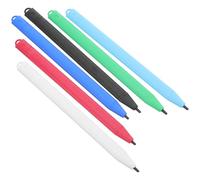 KONTONTY 6 Pezzi Penne per Tavoletta Lcd da Disegno per Bambini Penne Stilo in Plastica Bordo Liscio per Annotare e Disegnare, Gioco Educativo per Sviluppare la Conoscenza dei Colori