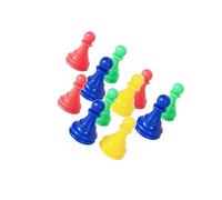KONTONTY 64 Pezzi 8 Pezzi di scacchi di plastica accessori per giochi da tavolo scacchista sostitutivo