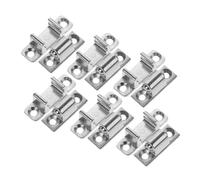 KONTONTY 6pezzi Chiusure e Per in Metallo Di Fissaggio Per Pannello in Vetro Resistente Alle Temperature Parte Di Ricambio Per Montaggio in Cucina