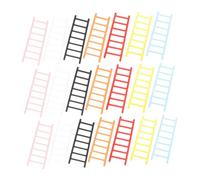 KONTONTY 70 Pezzi Scala Miniatura Colorata per Decorazioni Torte e Giocattoli per Compleanni e Miniature per Giocattoli Decorazioni