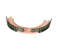 Kontonty Accessori Per Piste Ferroviarie 2 Pezzi Binari in Materiale Sintetico Curve Per Treni Giocattolo Educativi Per Bambini Costruzioni Creative