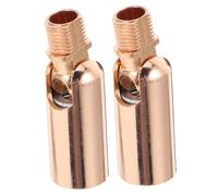 KONTONTY Adattatore Girevole Per Lampada Da Soffitto 180° in Lega, Prolunga Per Lampadina Rosone, Accessorio Regolabile Per Lampade a Sospensione Bagno, Set Da 2 Pezzi