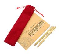 KONTONTY Bacchette da Rabdomante Retrattili in Ottone e Acciaio Inossidabile Strumenti Portatili per Caccia Fantasmi Ricerca Acqua Metalli e Tesori Kit di Interpretazione Outdoor con