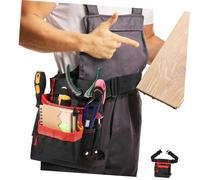 KONTONTY Borsa Portautensili Per Elettricista Cintura Portautensili Multitasche Marsupio Robusto Oxford Organizer Piccola Per Cintura