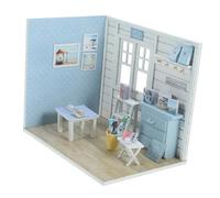 KONTONTY Casa Miniatura Diy per Modellino Assemblabile Progetto Manuale Educativo per Sviluppo Motorio e Immaginativo
