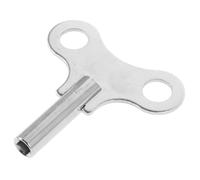 KONTONTY Chiave di Carica Orologio in Acciaio Strumento Robusto per Orologi da Muro Legno Resistente a Graffi e Usura Semplice da Usare per Riparazioni Te e Professionali