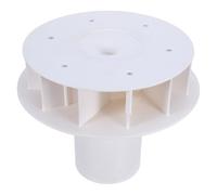 KONTONTY Connettore di Scarico per Grondaia a Sifone in PVC Resistente Imbuto Sifone per Grondaia Deviatore D’Acqua Silenzioso e Autopulente Soluzione di Gestione Acqua Piovana per Uso