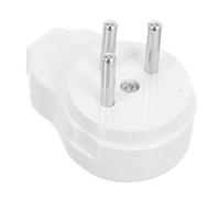 KONTONTY Connettore Ricambio per Elettrici Standard Israeliano Maschio Alimentazione Bianca per Uso Residenziale Ufficio e Industriale Installazione Rapida e Design Moderno