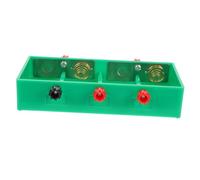KONTONTY Contenitore Didattico per Batterie Strumento Insegnamento per Esperimenti Elettrici Porta Batterie per Scuole e Laboratori Strumento per Esperimenti Affidabile e per Uso Scolastico