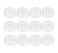 KONTONTY Coprimanopole Per Fornelli A Gas Protezioni Sicure Realizzate in Plastica Rimovibili Per Casa E Cucina Blocco Sicurezza Manopole Fornello Gas