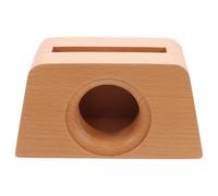 KONTONTY Cube - Supporto per cellulare in legno Dolomite con design trapezoidale e supporto per cellulare per una migliore qualità del suono e videochiamate sulla scrivania