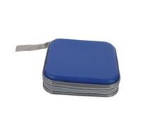 KONTONTY Custodia CD Portatile Blu Capacità Dischi Organizer Dvd Resistente e Compatto per Protezione Anti-umidità e Anti- Custodia Salva Dischi per Musica Giochi e Software