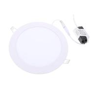 KONTONTY Downlight LED Incasso Ultra Sottile Luce Dimmerabile per Doccia e Interni Pannello Rotondo con Apertura Lampada LED Energetico e Ufficio