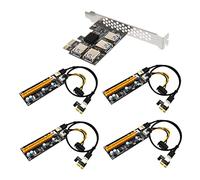 KONTONTY Estensione Pci-e Riser Adattatore Per Scheda Pcie Usb Forniture Per Computer Accessori Per Computer Plug Terminale Dorato Accesso Diretto Allo Slot Pci-e Della Scheda Madre