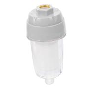 KONTONTY Filtro Acqua Lavatrice e Ugello Doccia Trasparente, Purificatore D’acqua Multiuso senza Elettricità, Set Filtro Ingresso Tubi per Uso Domestico, Sedimenti Trattenuti, Pelle