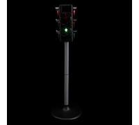 KONTONTY Giocattolo Semaforico per Luci Commutabili, Materiale Ecologico e Resistente, Giocattolo Educativo sulla Sicurezza Stradale per Apprendimento Precoce e Gioco Cooperativo