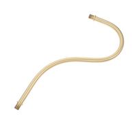 KONTONTY Kit Asta Lampada Filettata Curva in Rame Tubo di Sollevamento per Lampada Sostituzione Accessorio Fai da Te Asta Stelo