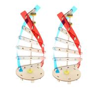 KONTONTY Kit Di Modellazione Del Dna in Plastica A Doppia Del Dna Materiale Didattico Per L'aula Di Biologia Kit Costruzione Di Modelli Scientifici