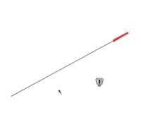 KONTONTY Kit di Ricambi per Aerografo Tappi Dell'ugello Set di Ugelli E Aghi di Sostituzione Accessori Riparazione Manutenzione Dell'aerografo Strumenti Verniciatura Soffiatura