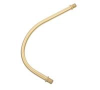 KONTONTY Lampada da Parete Rame Asta Curva Filettata per Sostituzione e Riparazione Accessorio Versatile per Lampade Fai da Te Installazione Rapida e Semplice Design Elegante per