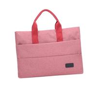 KONTONTY Laptop in Oxford Resistente e Cartella Business Sottile e Leggera con Scomparto Capiente e Tasche Frontali Casual Rosa