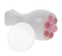 KONTONTY Massaggiatore per Viso e Collo, Massage Roller for Face in ABS con Rullo Rotante, per Massaggio Lenitivo e Lifting Collo in Ufficio e Viaggio