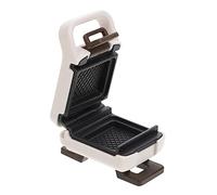 KONTONTY Mini Piastra Per Waffle in Plastica Mini Macchina Colazione Decorazioni Per Casa Delle Bambole Giocattolo Cucina in Miniatura