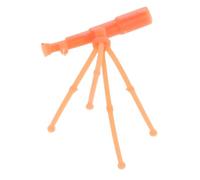 KONTONTY Mini Telescopio Mini Mobili Casa Delle Bambole D'epoca Accessori Per La Casa in Miniatura Piccoli Mobili Piccole Miniature Di Mobili Accessori in Miniatura Resina Arancia