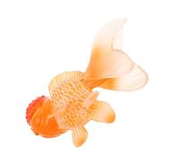 KONTONTY Miniature Fake Goldfish Aquarium Decoration Sturdy Plastic Simulation Fish Ornament For Bathtub Fun Educational Model For Learning About Life