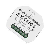 KONTONTY Modulo Controllo Wifi per Tapparelle con Telecomando Interruttore Elettrico Intelligente per Persiane Timer e Controllo Facile Installazione e Compatibile con Dispositivi Smart