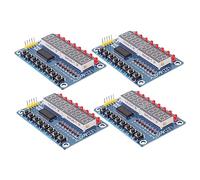 KONTONTY Modulo Display Led 4 Pezzi Tubo Digitale 8 Tasti Per Microcontrollore Con Interfaccia Scansione Tastiera