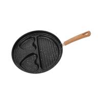 KONTONTY Padella Antiaderente Piccola Per Pancake E Uova Frittatrice Mini Design A Fessure Per Cucina Domestica E Ristorante Buon Effetto Di Trasferimento Del Calore