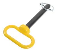 KONTONTY Perno di Traino Multifunzione 5/8x4 per Tosaerba e Trattorini, Accessori Robusti per Gancio di Bloccaggio, per Rimorchi e Stabilità Potenziata