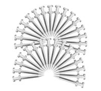 KONTONTY Picchetti per Scarpe Aeratrici Punte in Metallo per Prato, Set da 40 Pezzi, Accessori Aeratori Leggeri e Resistenti per Giardinaggio e Orticoltura